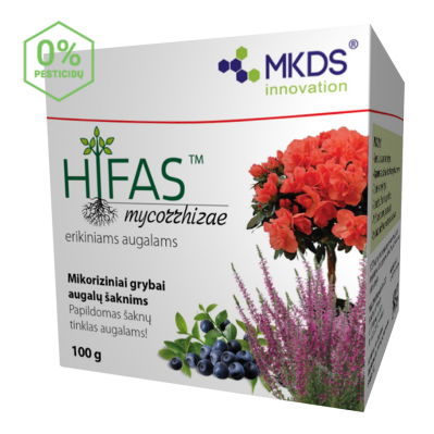 HIFAS - erikiniams augalams, mikoriziniai grybai, 100g